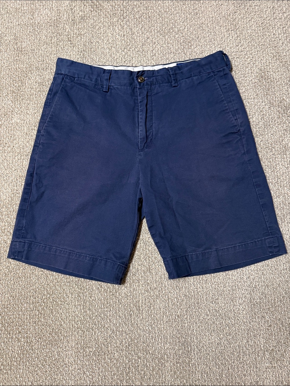 Polo Ralph Lauren Stretch Classic Fit Navy Shorts Size 31